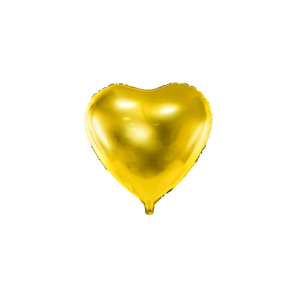 Folienballon Herz Gold