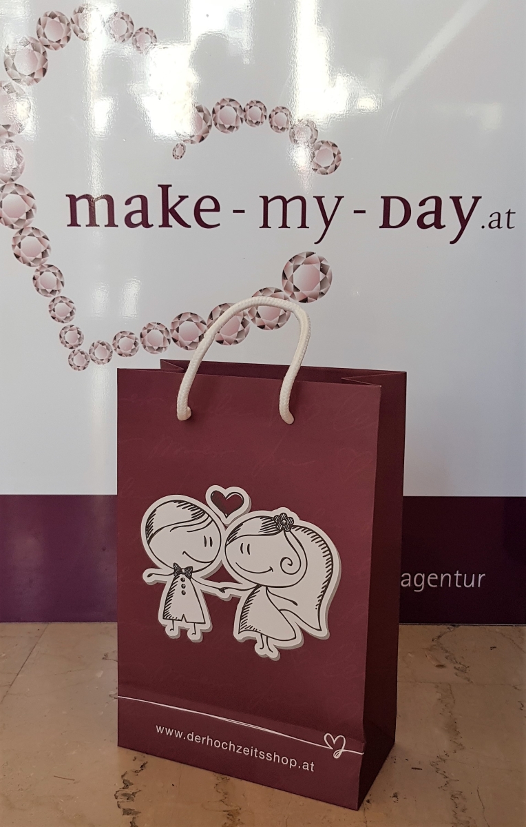 Geschenksackerl Hochzeitsshop klein