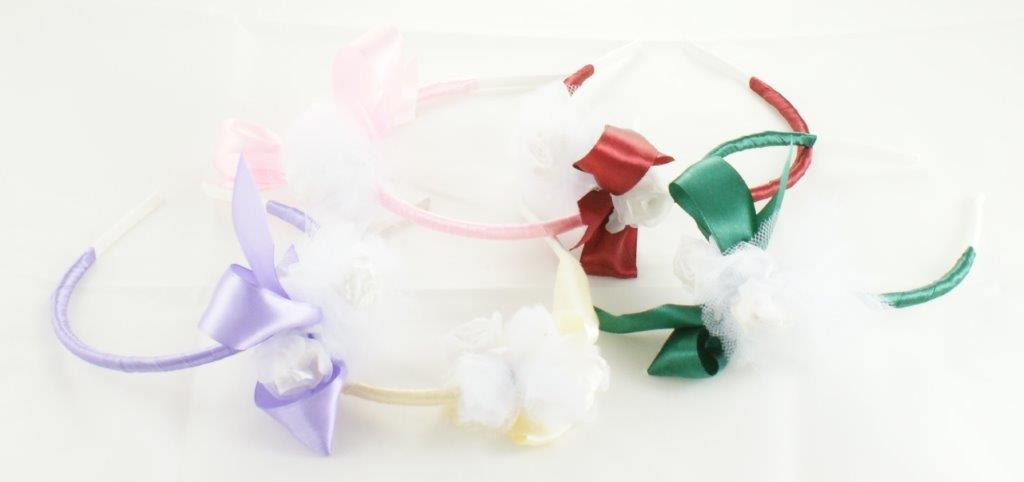 Blumenmädchen-Haarreifen