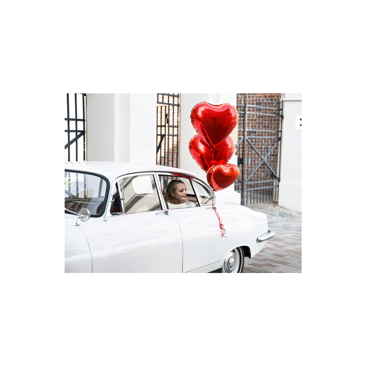 Folienballon Herz Rot