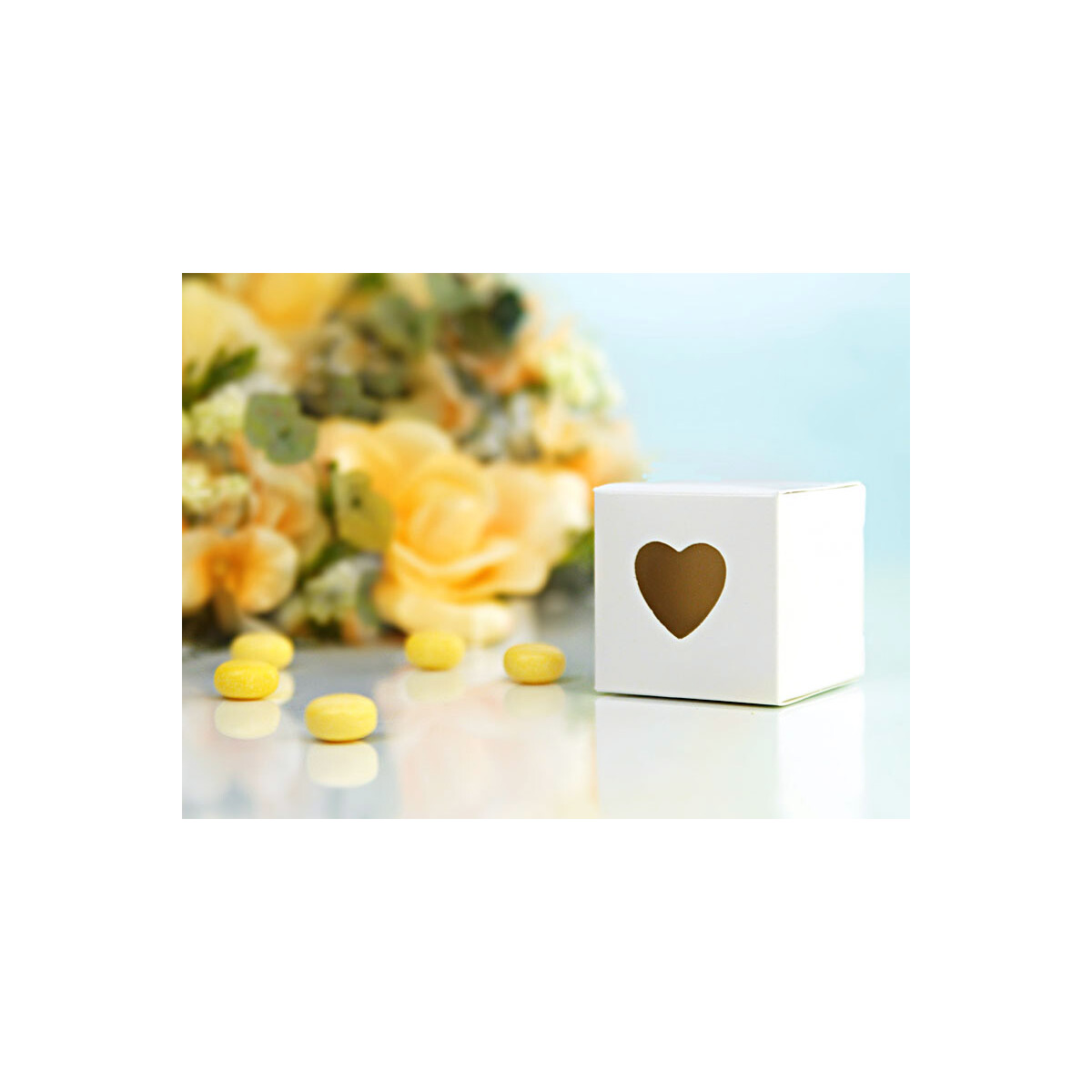 Gastgeschenkbox Herzfenster