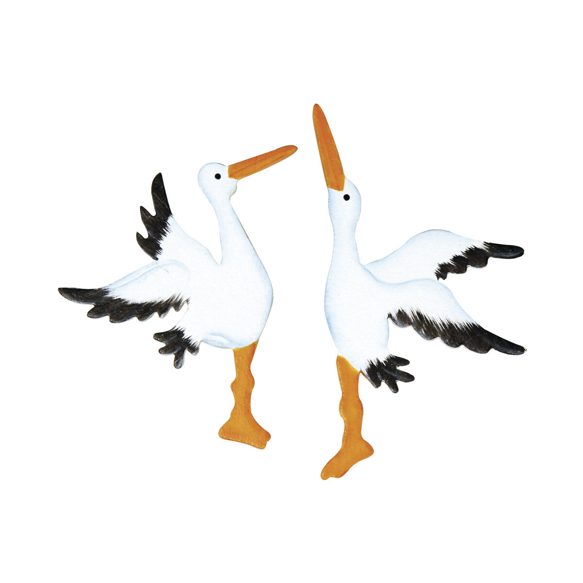 Holzstreuteile Storch