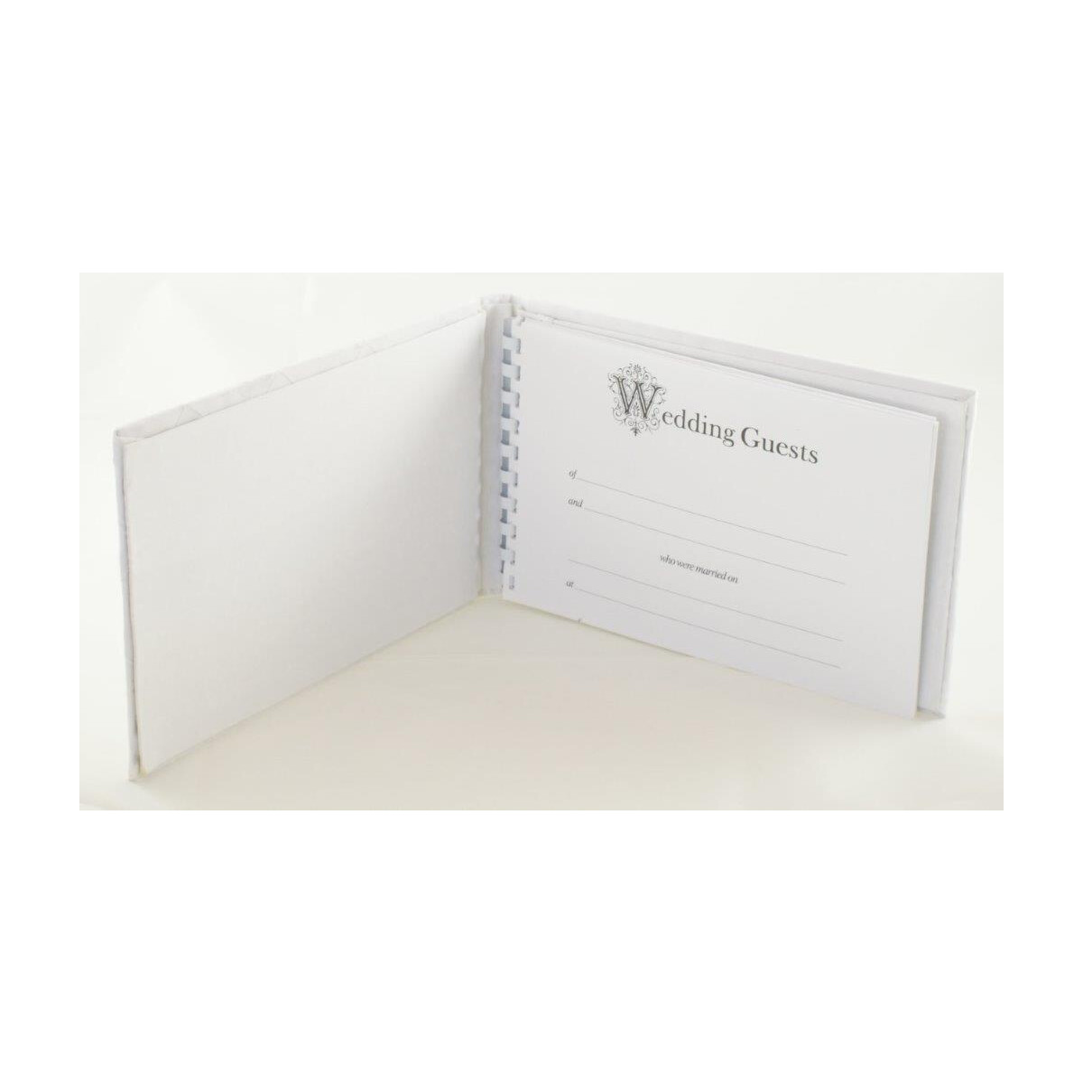 Gästebuch Blumen und Perlen