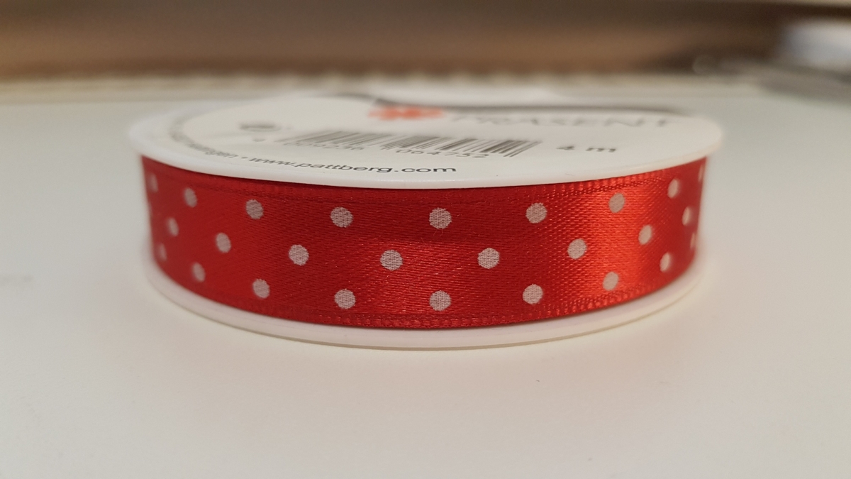 Geschenkband Punkte klein