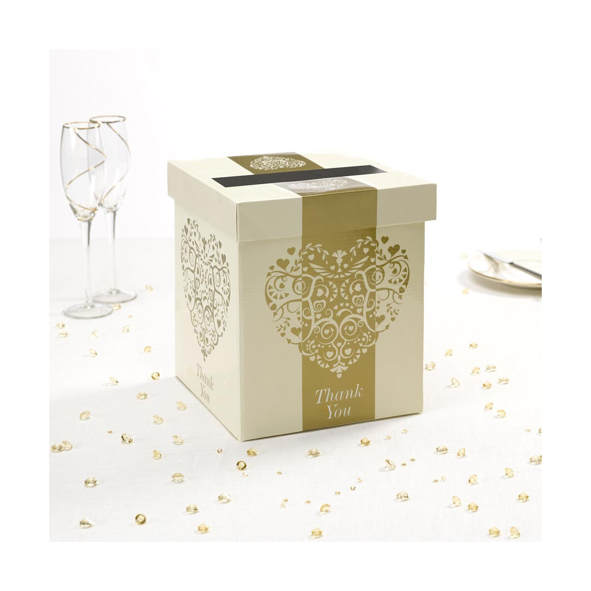 Briefbox Vintage Gold