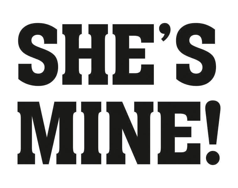 She\'s Mine Schuh-Sticker