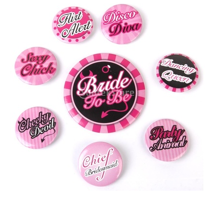 Buttonset Bride To Be