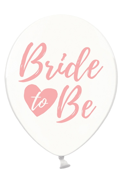 Luftballon Bride to be Pink/Lila
