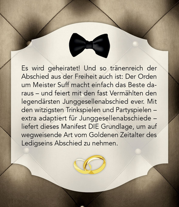 Das Buch für den Junggesellenabschied