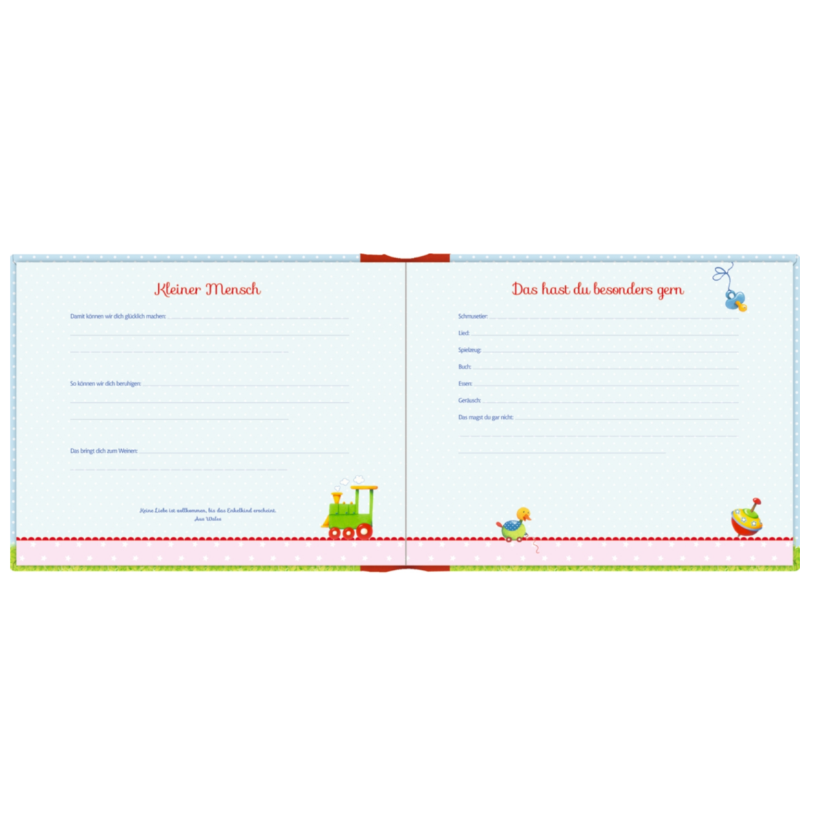 Eintragalbum Unser Enkelkind