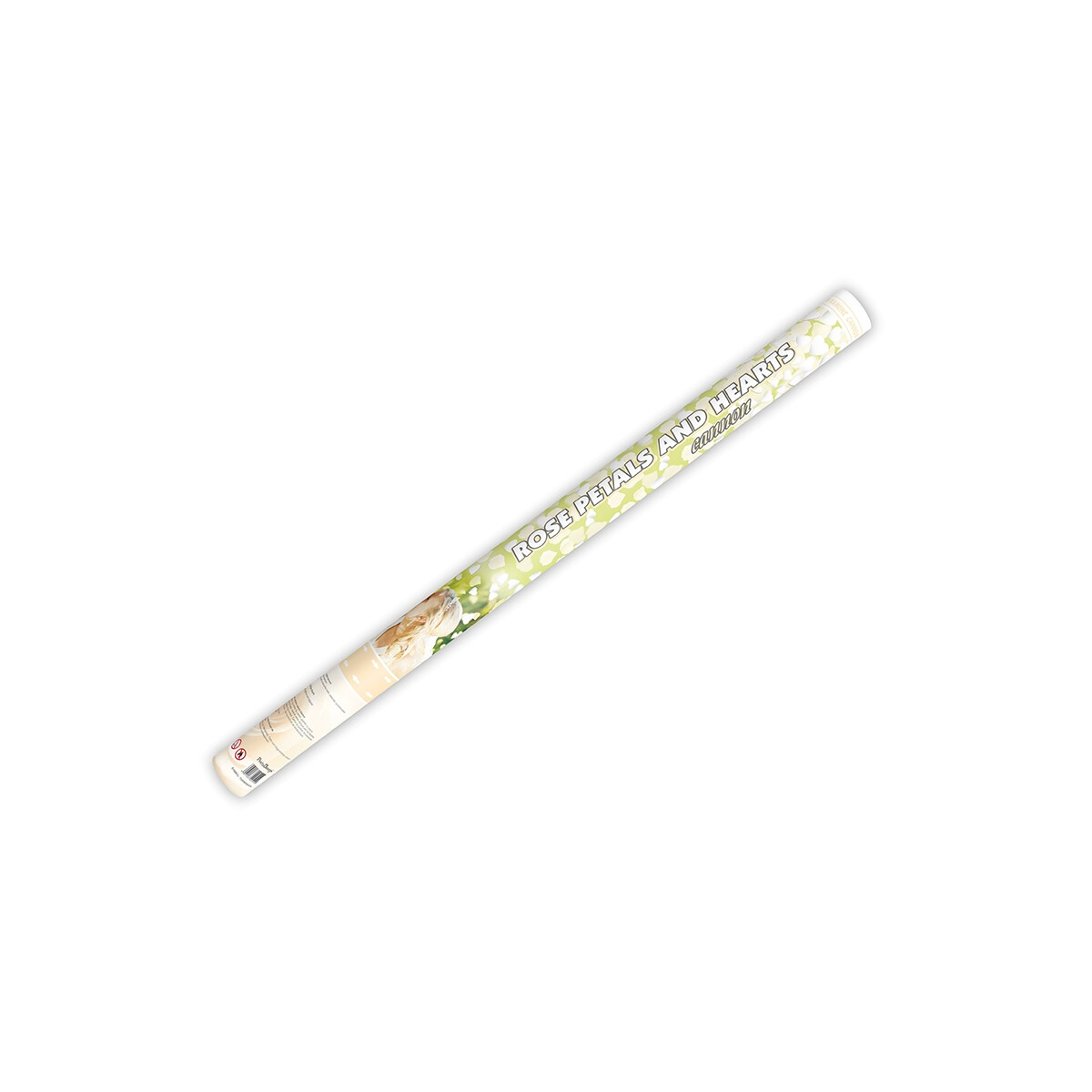 Konfettikanone Blüten und Herzen