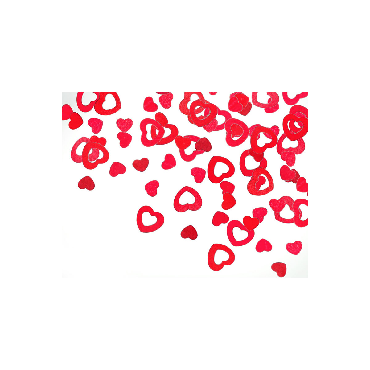 Streuteile Herzen bunt