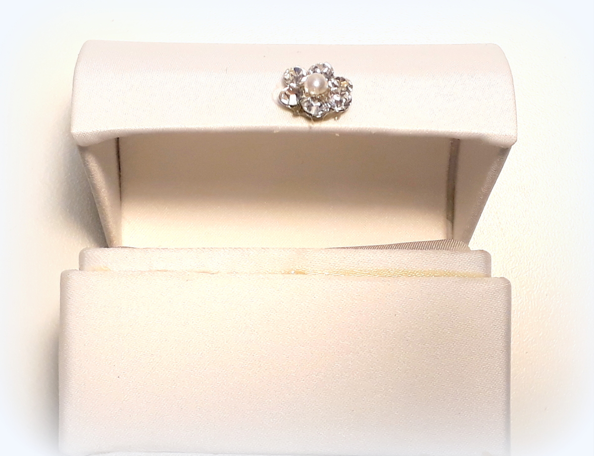 Ringbox Ringdose Schatulle Blume