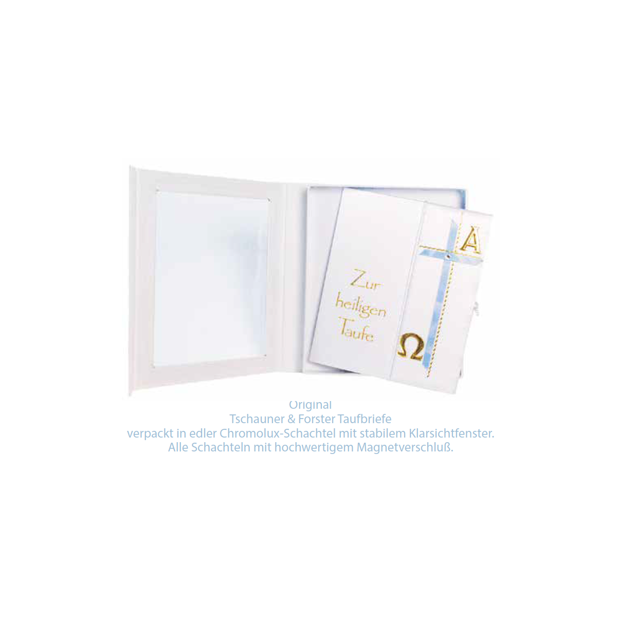 Tauf-Set Frieden Blau