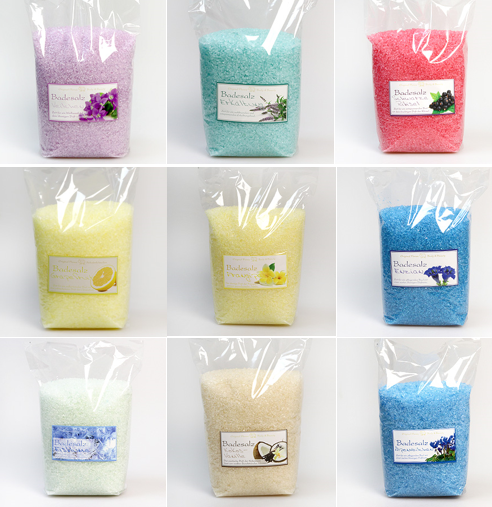 Badesalz zum Selbstabfüllen