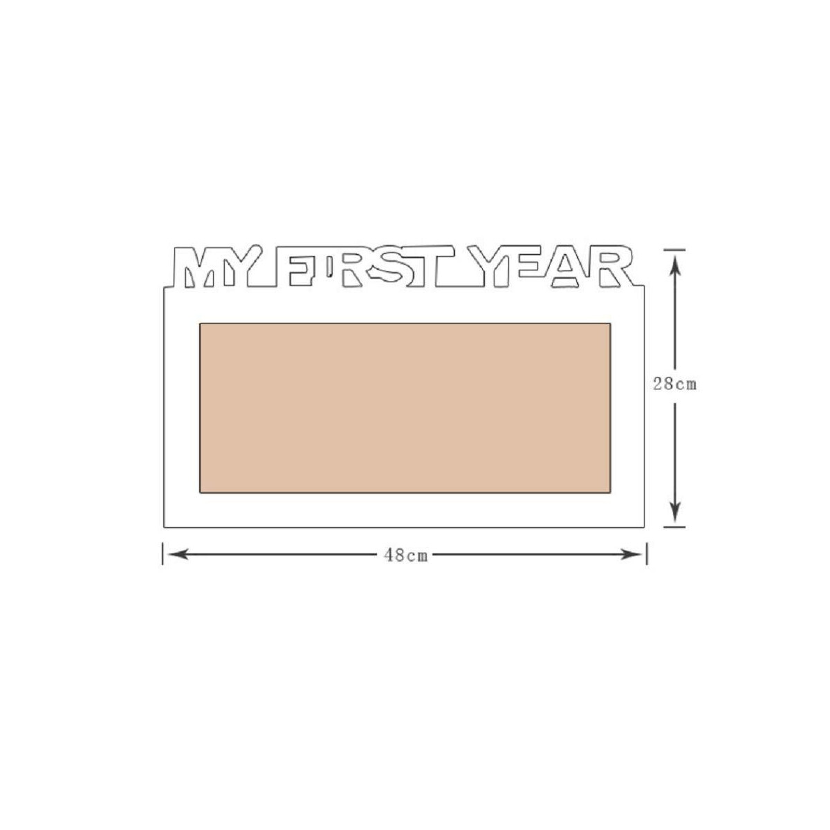Bilderrahmen My first year