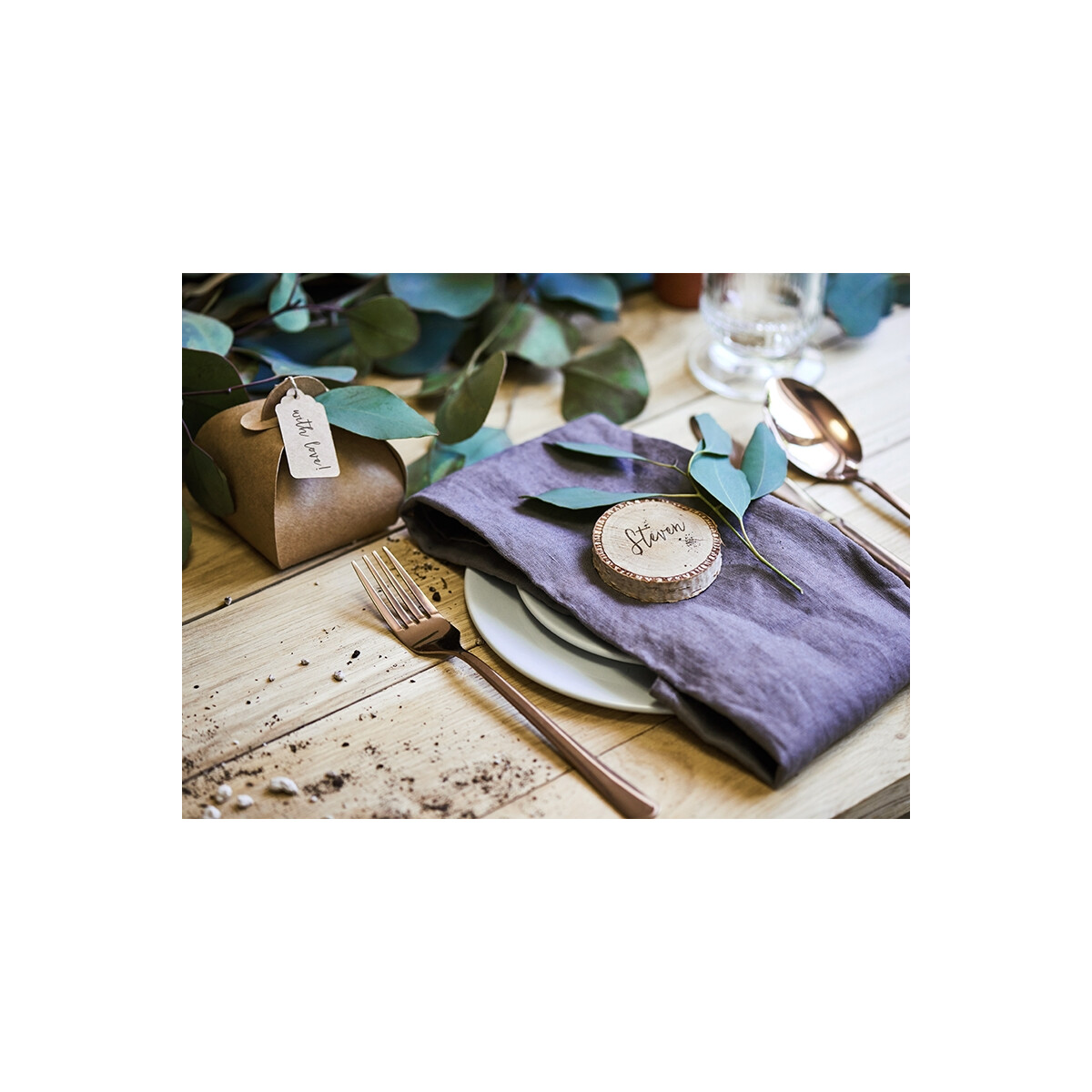 Gastgeschenkbox Rustikal