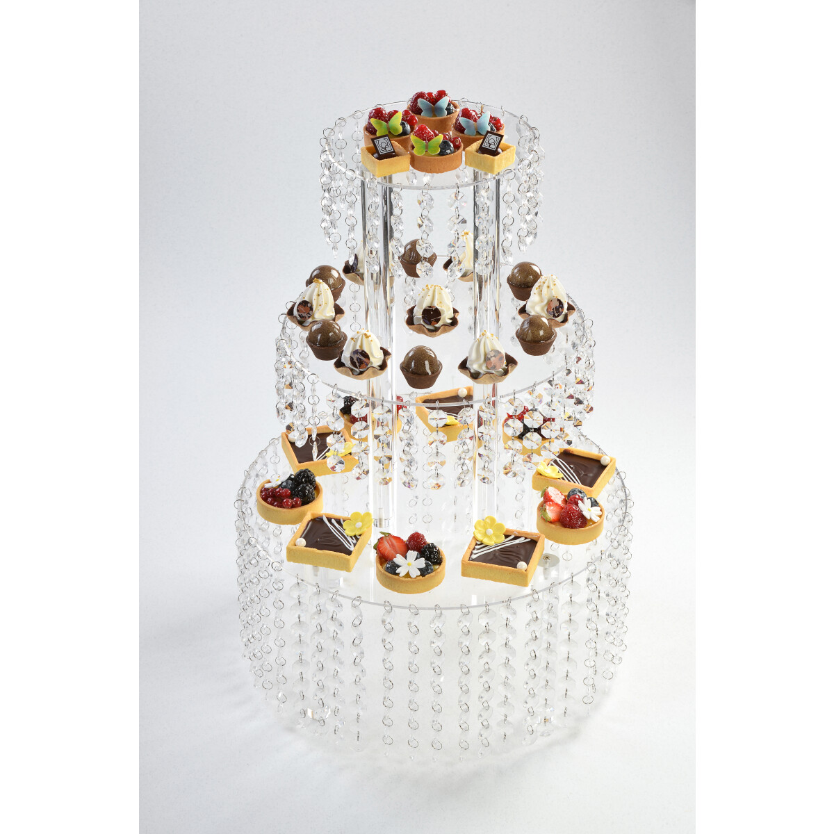 Buffetturm Kristalle