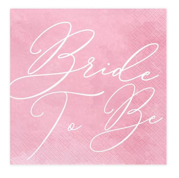 Servietten Bride to be