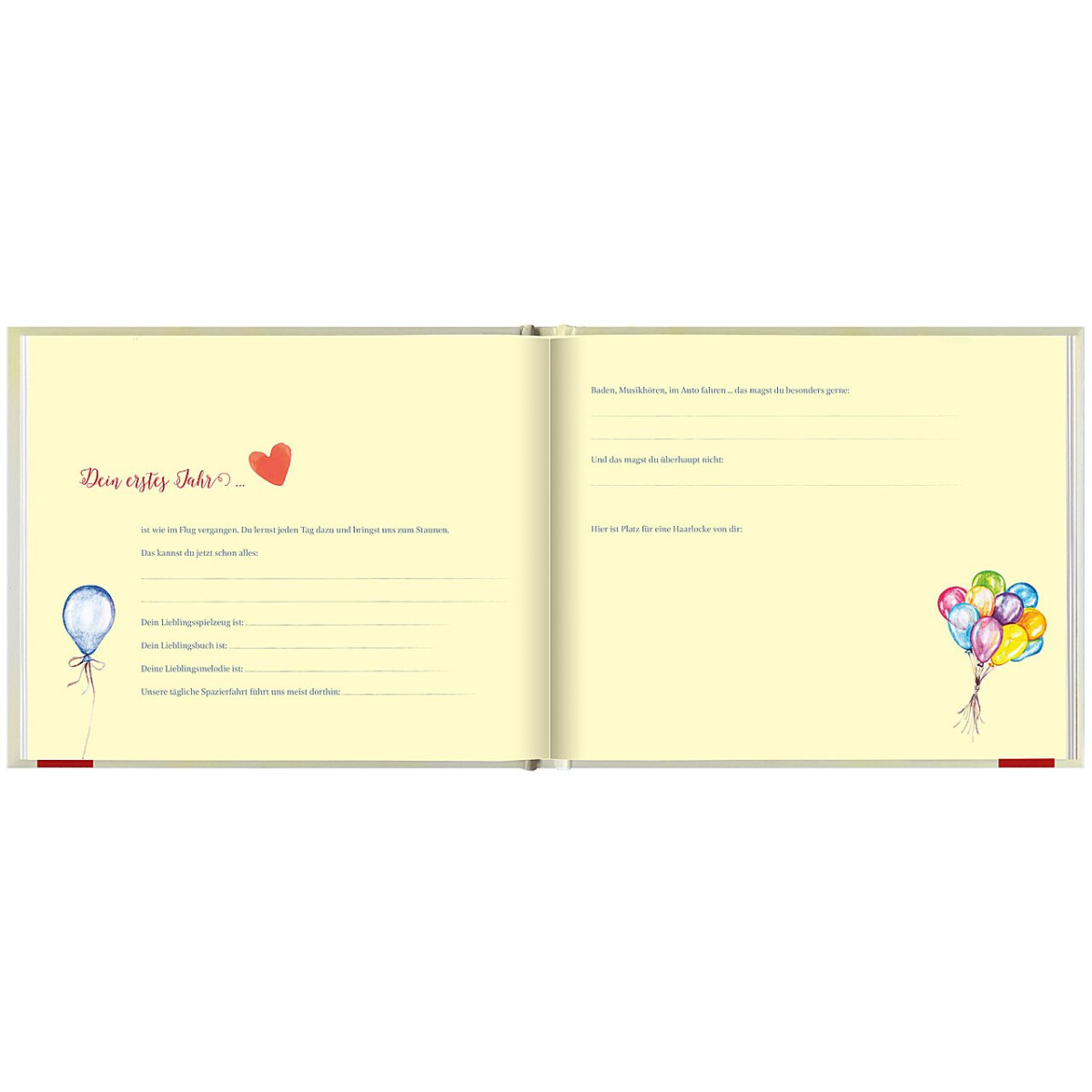 Unser kleiner Schatz Eintragalbum