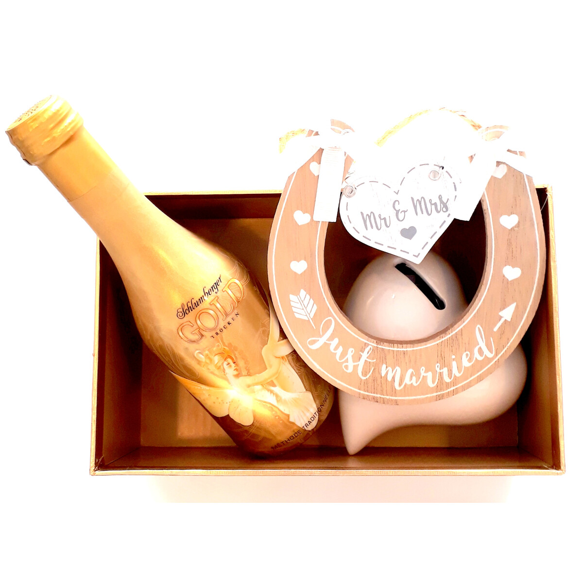Geschenkbox Gold