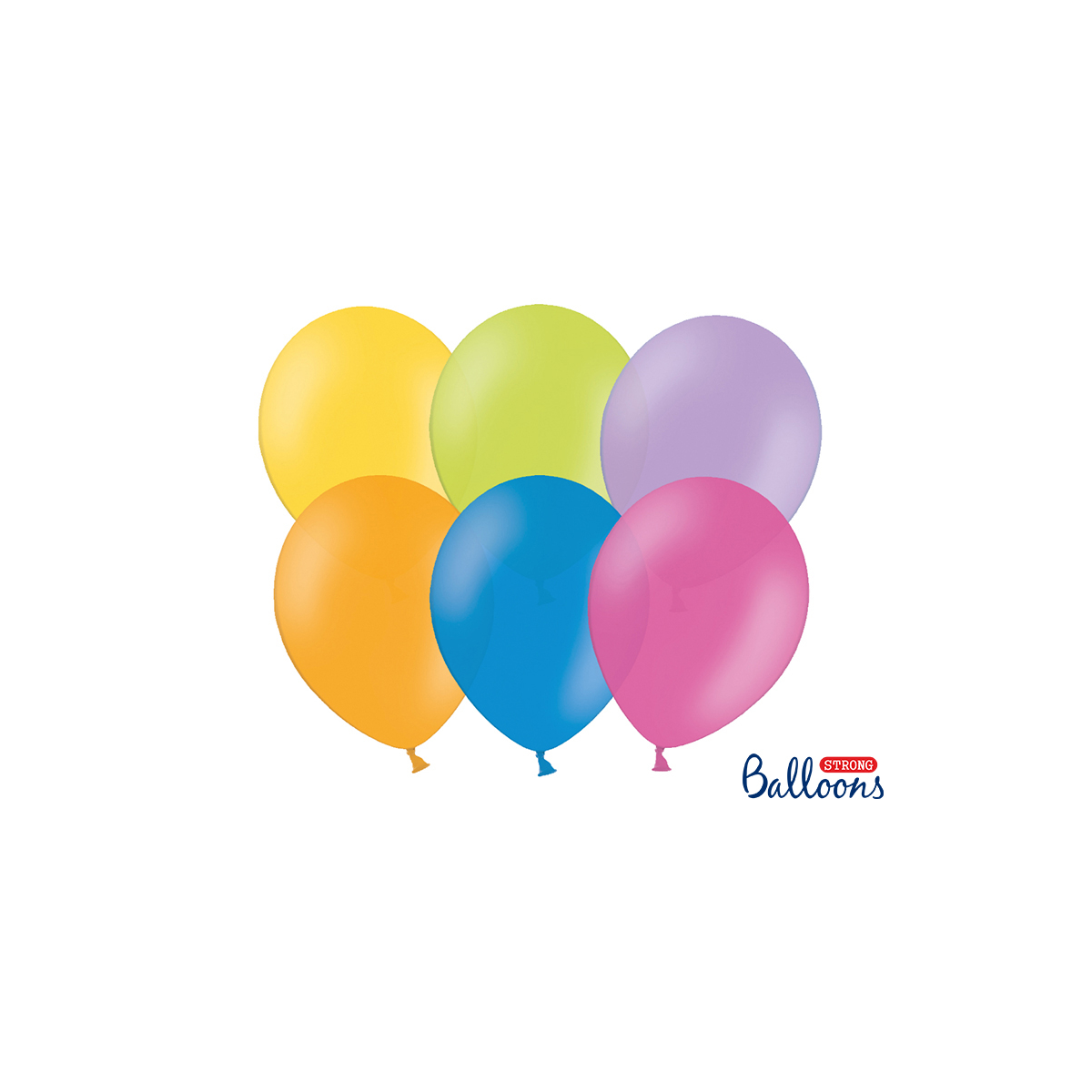 Luftballon einfärbig