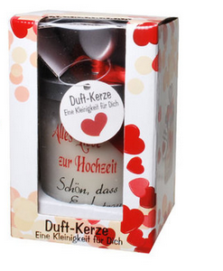 Windlicht Alles Liebe zur Hochzeit