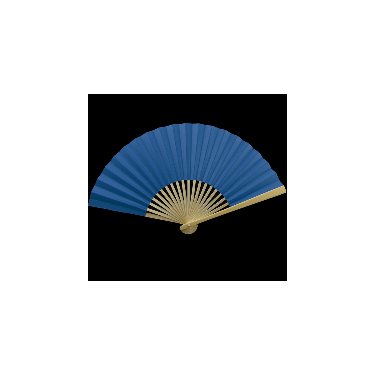 Premium Papierfächer Dunkelblau