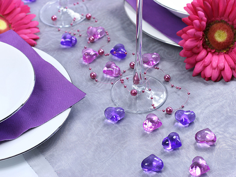 Organzaläufer schmal 16 cm x 9 M