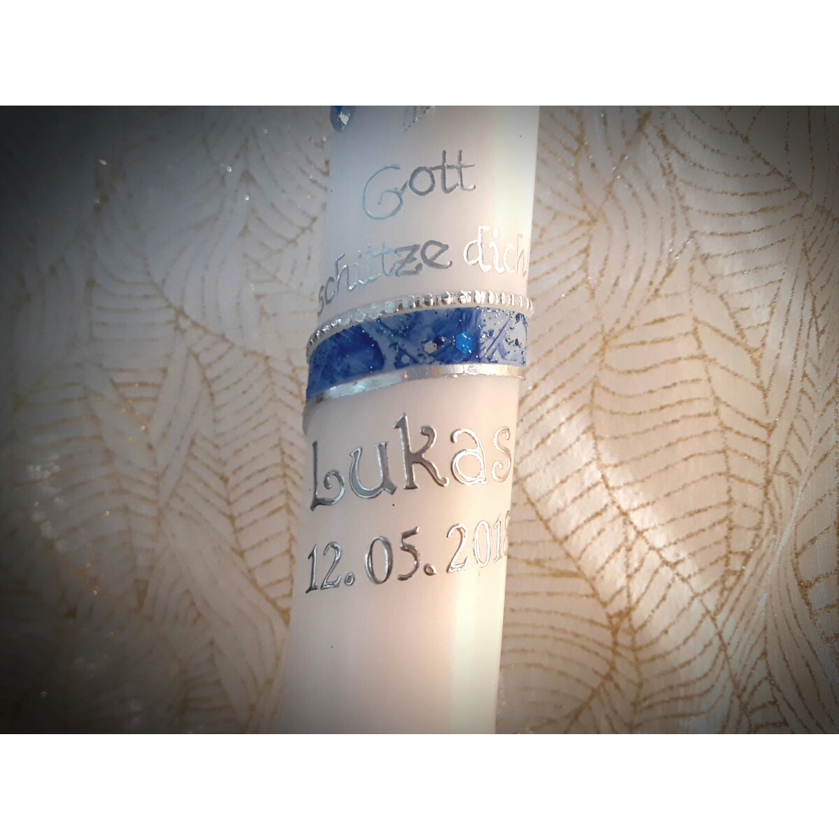 Taufkerzenpersonalisierung