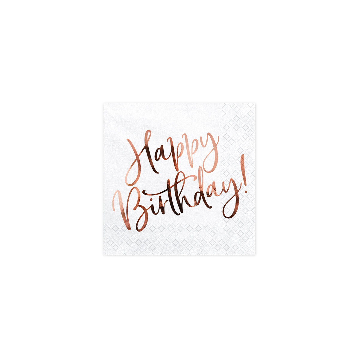 Servietten Geburtstag Rosé