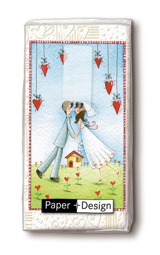 Taschentücher Hochzeitspaar