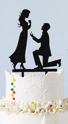 Tortendeko Heiratsantrag