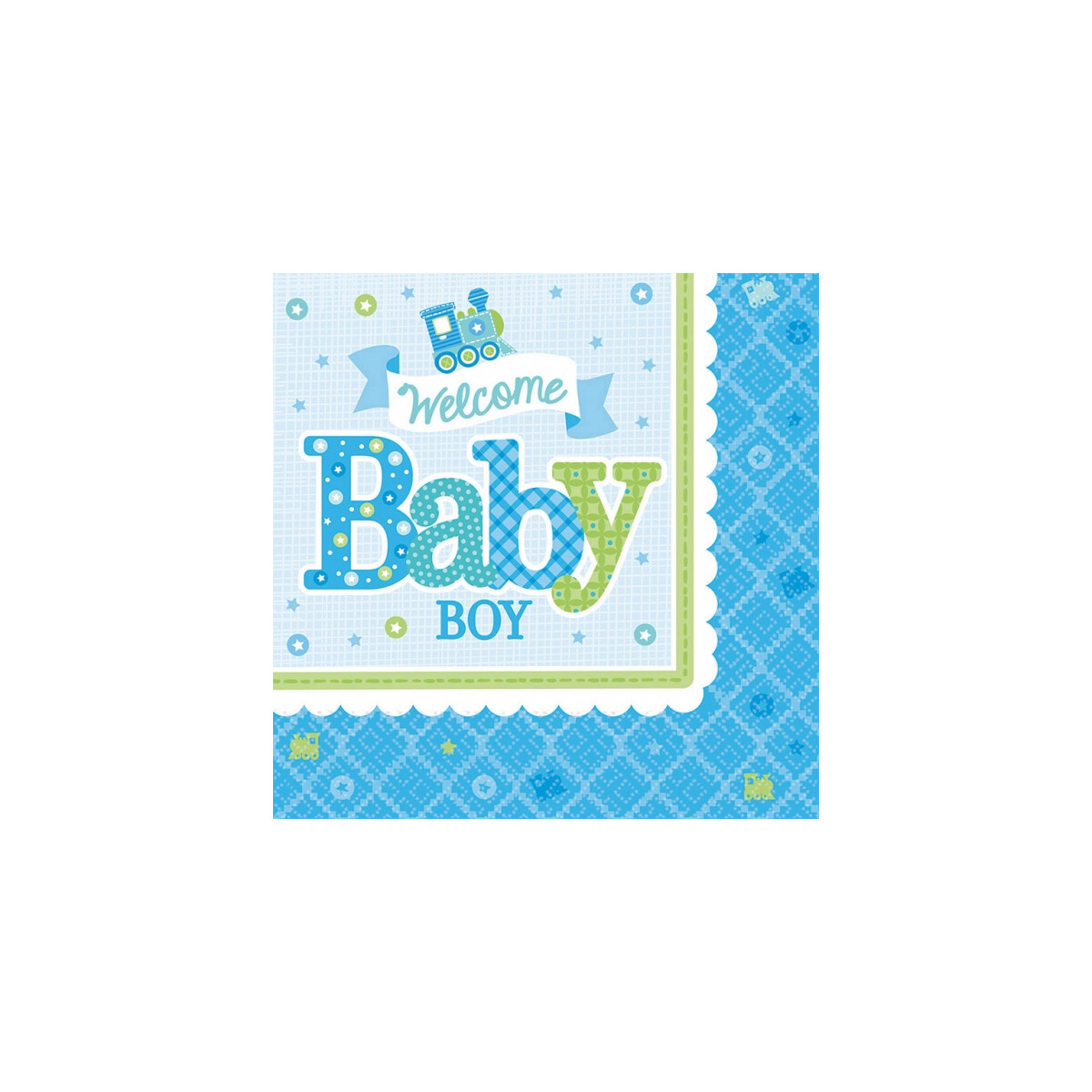 Servietten Welcome Babyboy