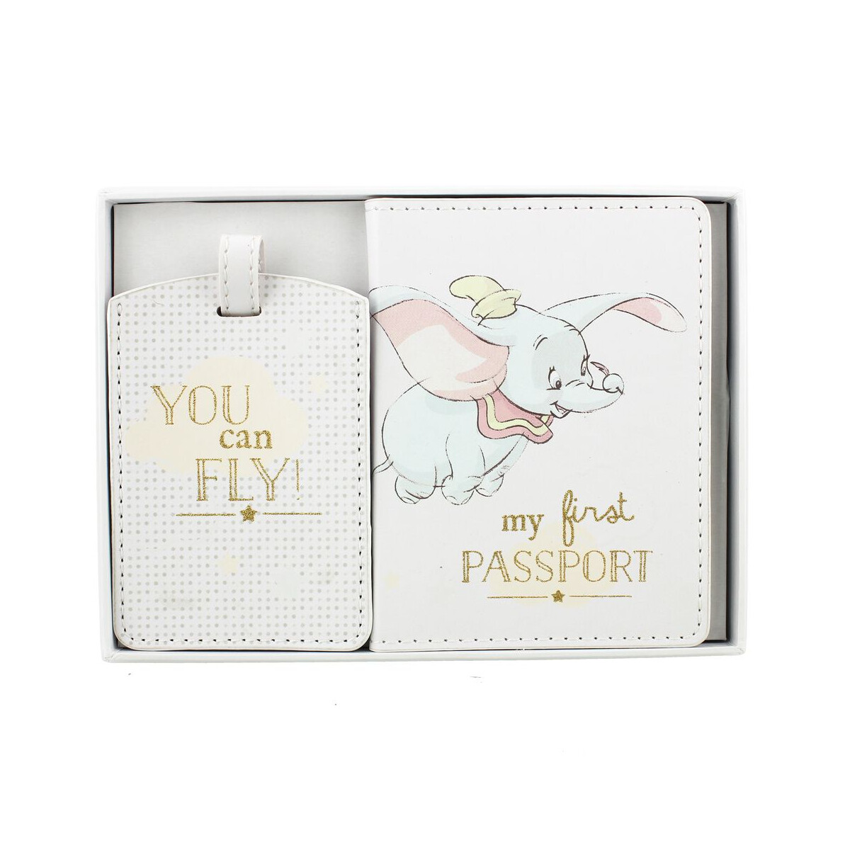 Passhülle und Kofferanhänger Dumbo