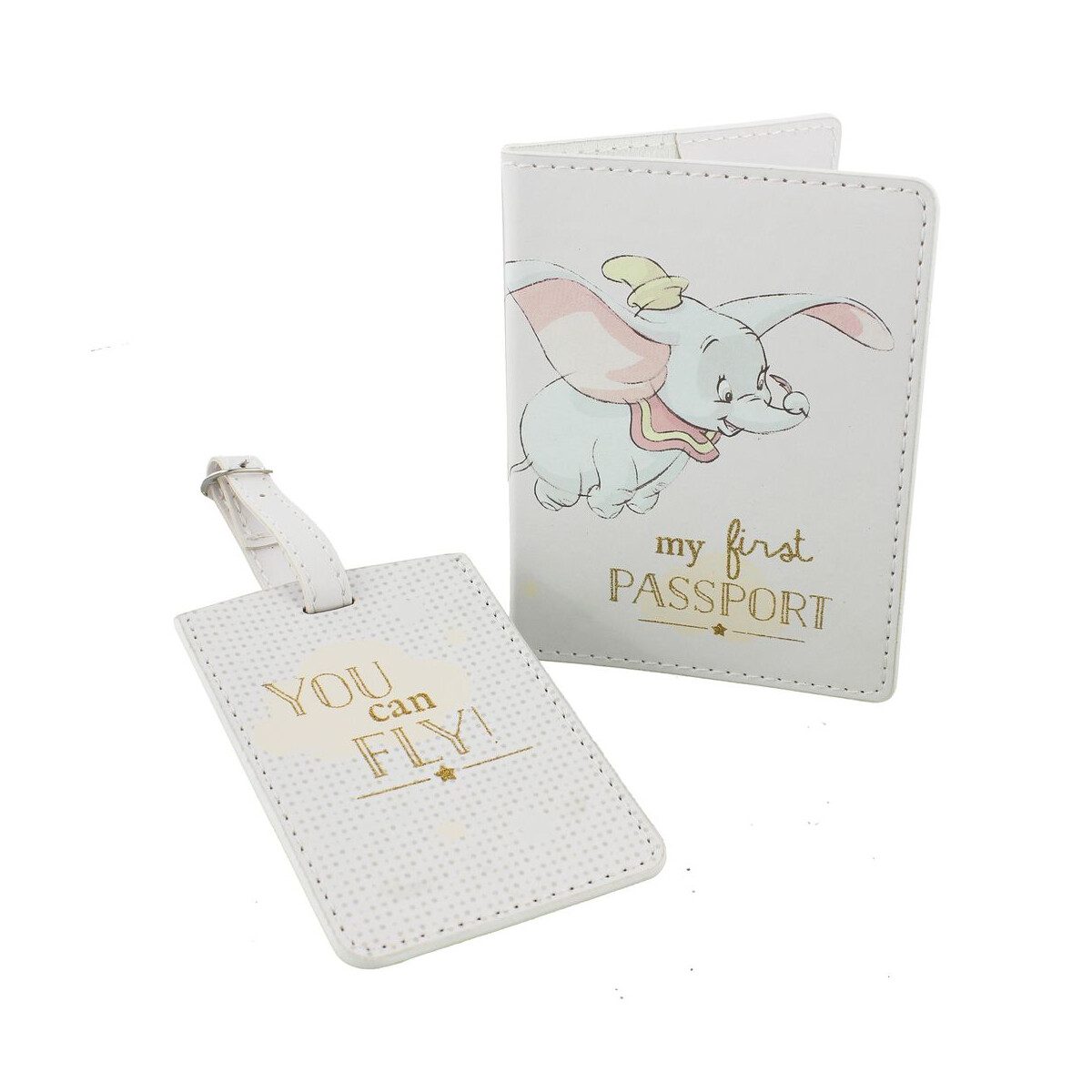 Passhülle und Kofferanhänger Dumbo