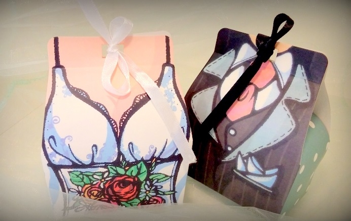 Gastgeschenkbox Bräutigam Elegant