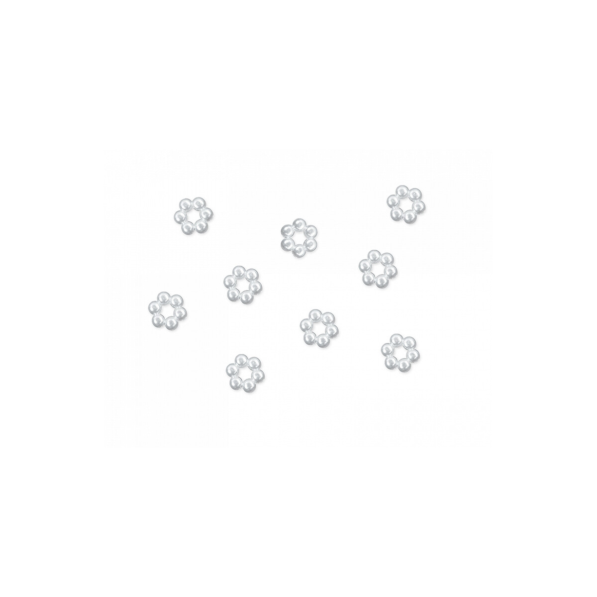 Streuteile Perlenblumen