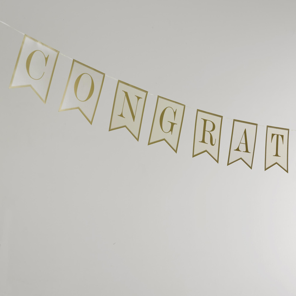 Banner Congratulations - Gold