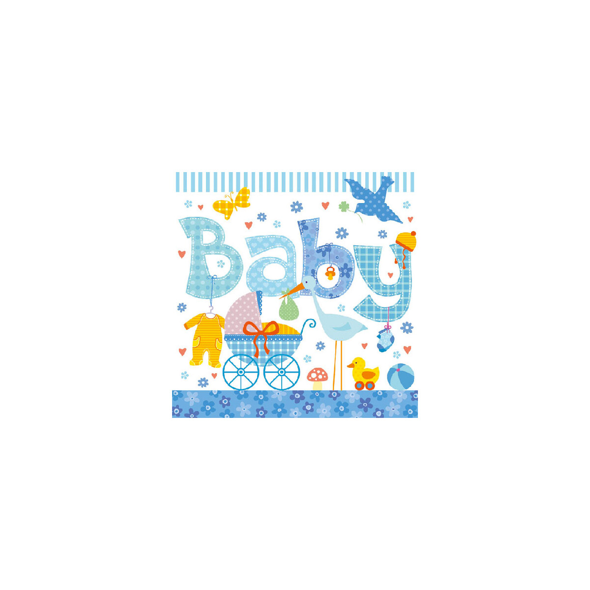 Servietten Babyboy