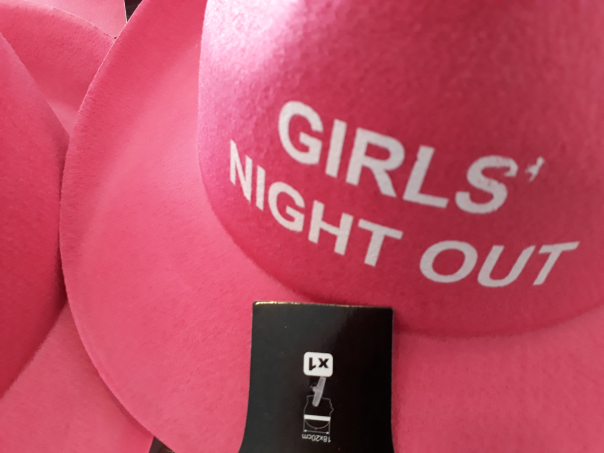 Cowboyhut Girls Night Out - leicht beschädigt