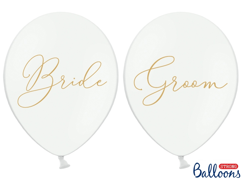 Luftballon-Set Bride & Groom