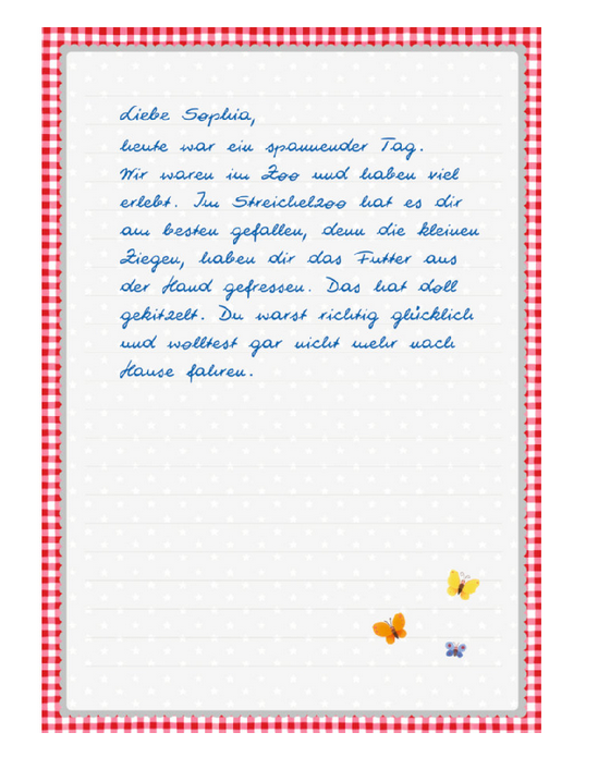 Briefe an dich - Babytagebuch