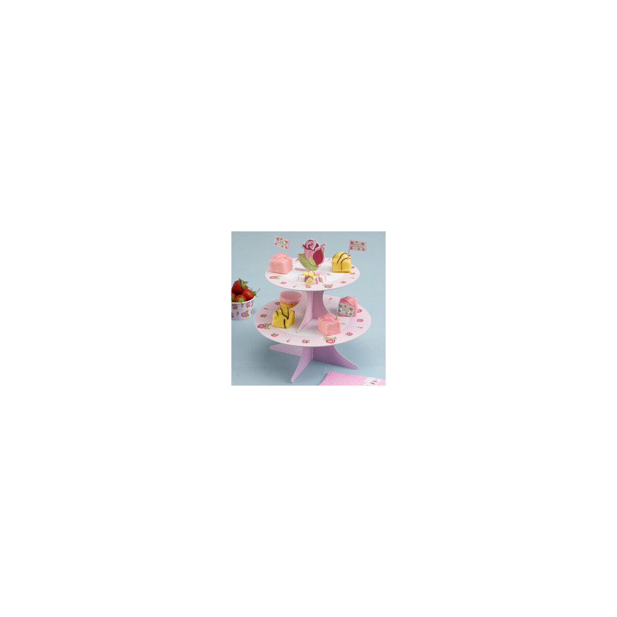 Cupcake Ständer Vintage Rose