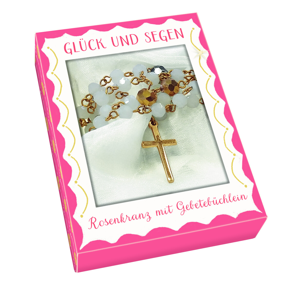 Rosenkranz mit Gebetsbüchlein