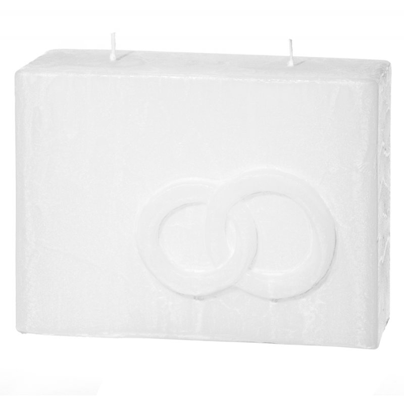 Kerzenrohling mit Ringen