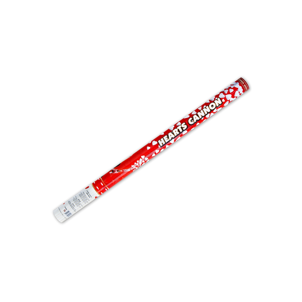 Konfettikanone White Hearts