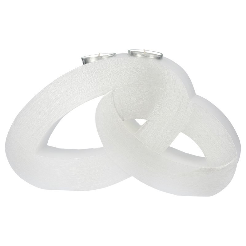 Hochzeitskerze Ringe