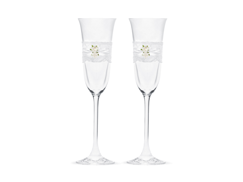Sektgläser Weiß