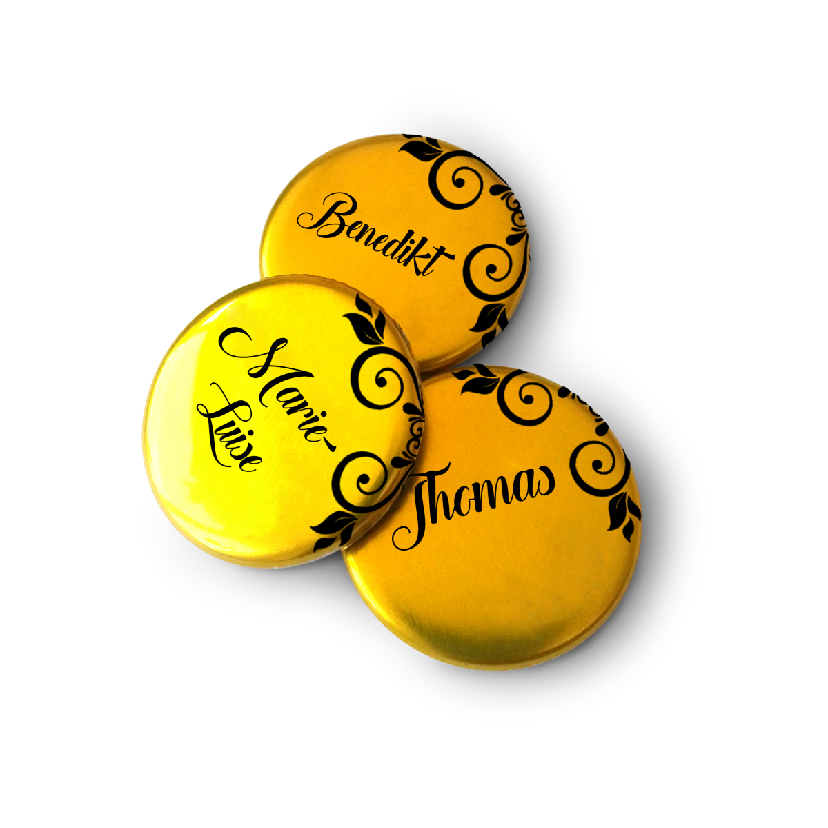 Magnetbuttons personalisierbar